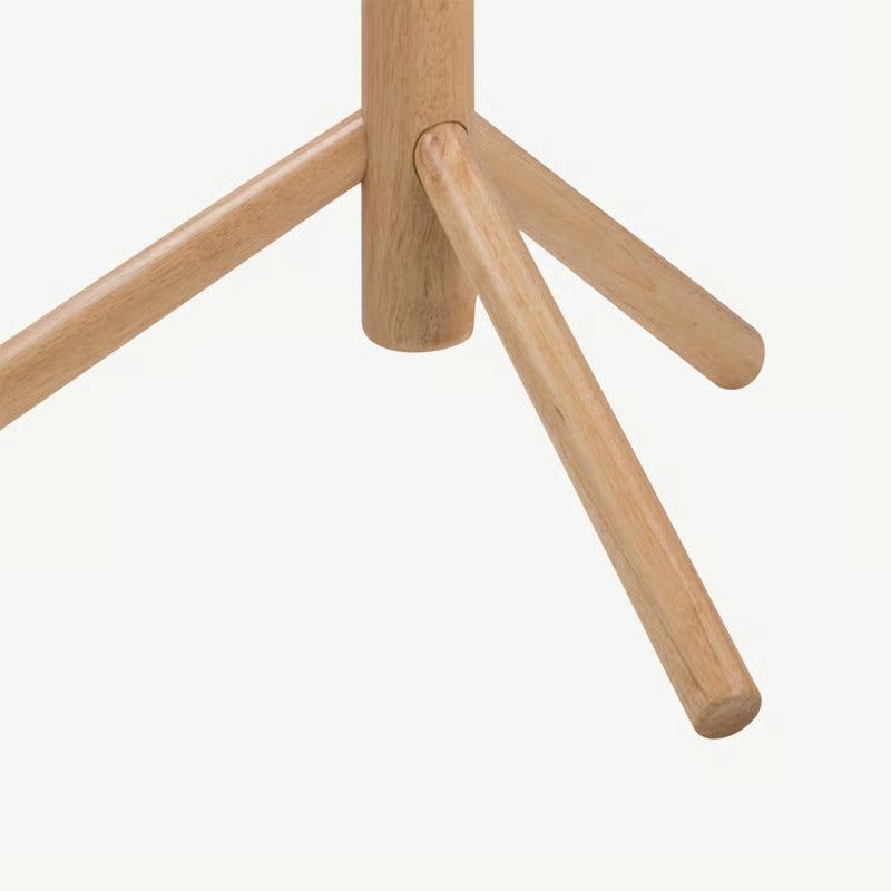Κρεμάστρα Προθάλαμου από Φυσικό Ξύλο Rubberwood
